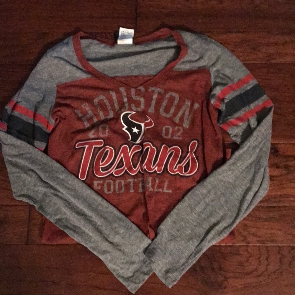 Long sleeve Texans T-shirt size M